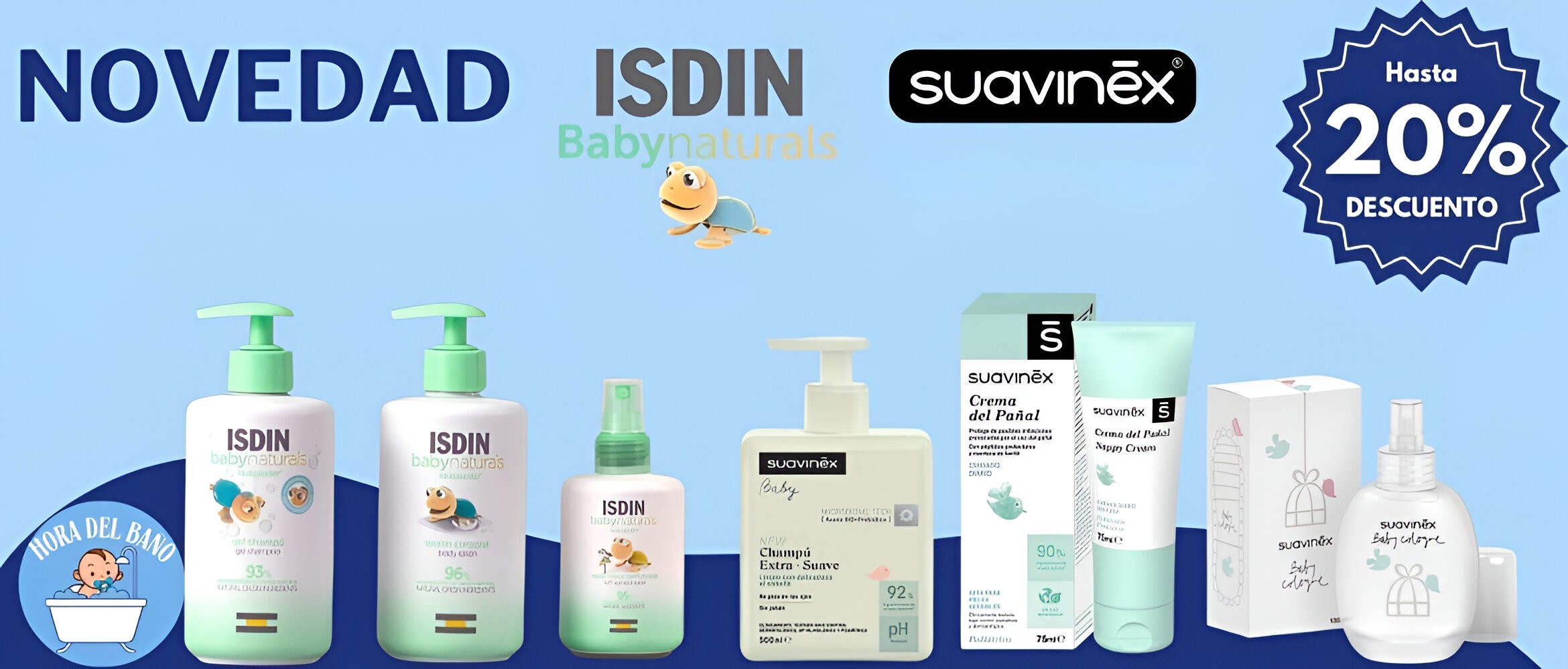 Suavinex y ISDIN